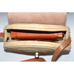 Bolso de rafia marroquí hecho a mano