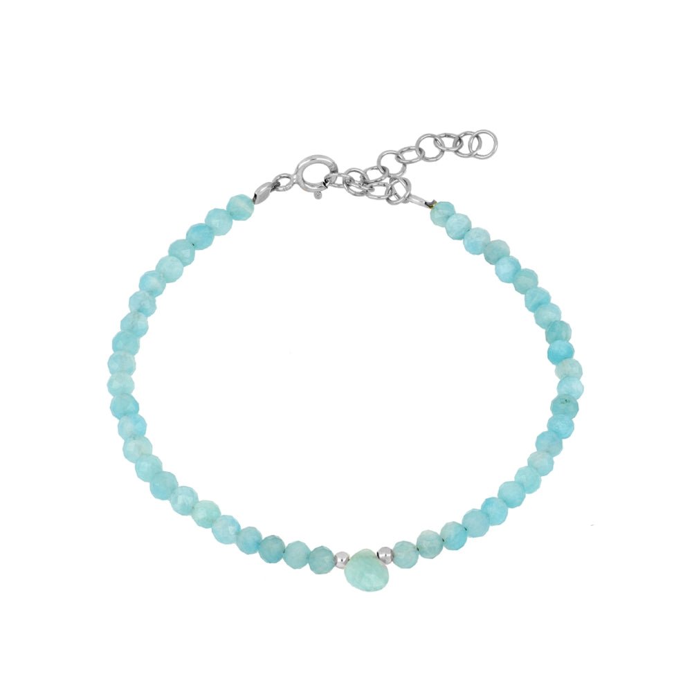 AMAZONITA DROP armbånd