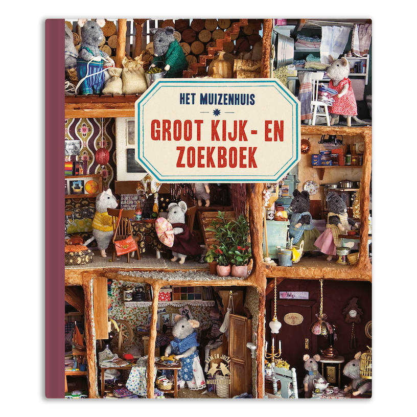 Libro infantil - Libro grande para buscar y buscar (holandés) - The Mouse House