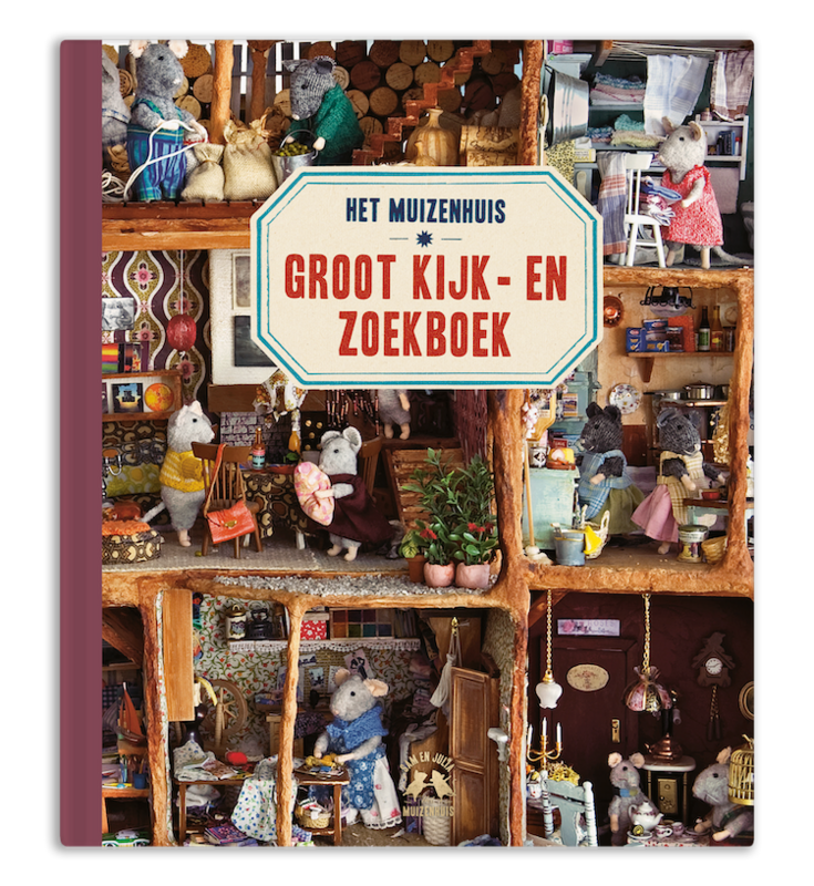 Libro infantil - Libro grande para buscar y buscar (holandés) - The Mouse House