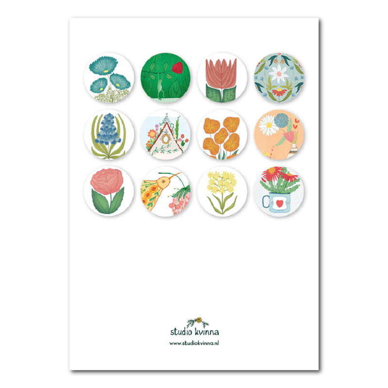 Geburtstagskalender Blumen