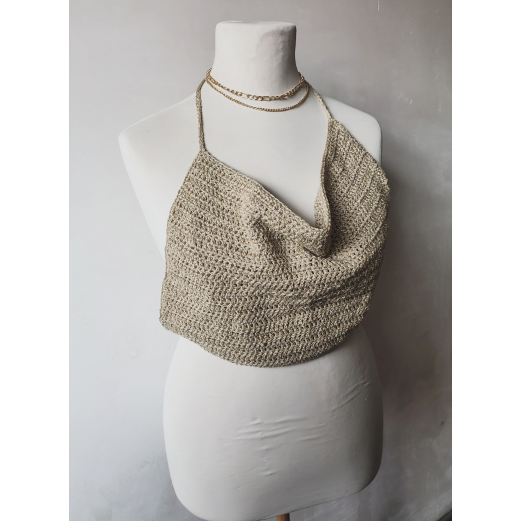 Kit complet DIY pour apprendre à crocheter un haut rave