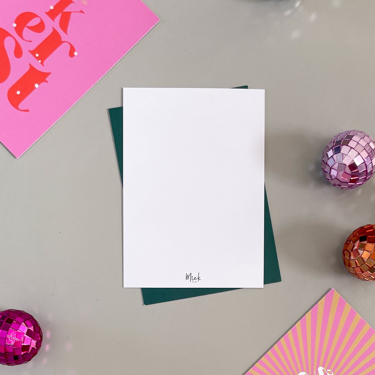 Carte postale | ambiance de Noël