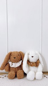 Cuddly Toy Bunny with scrunchy 
