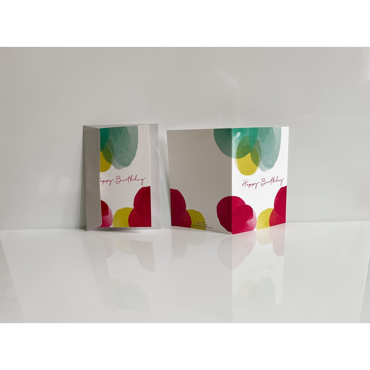 Carte pliante "Happy Birthday"