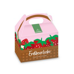 Cesto di fragole Strawberry Love 70g gomma da masticare alla frutta