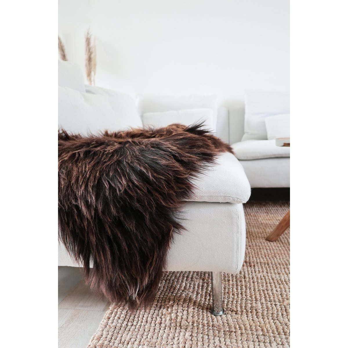 Icelandic sheepskin - Naturally brown