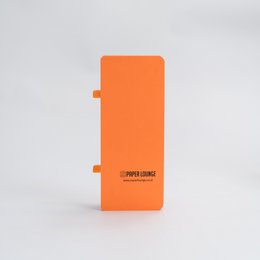 Sgabello in carta a fisarmonica - arancione