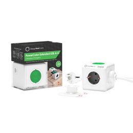 PowerCube Extended USB A+C WirelessCharger