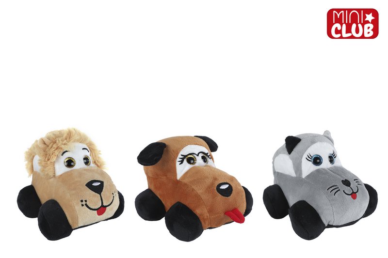 Mini Club plush animal car