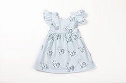Short-Sleeved Dress with Doll-Doll the Bird