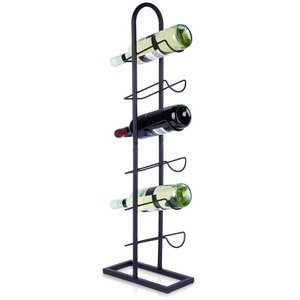 Wine rack for 6 bottles metal 84.5cm