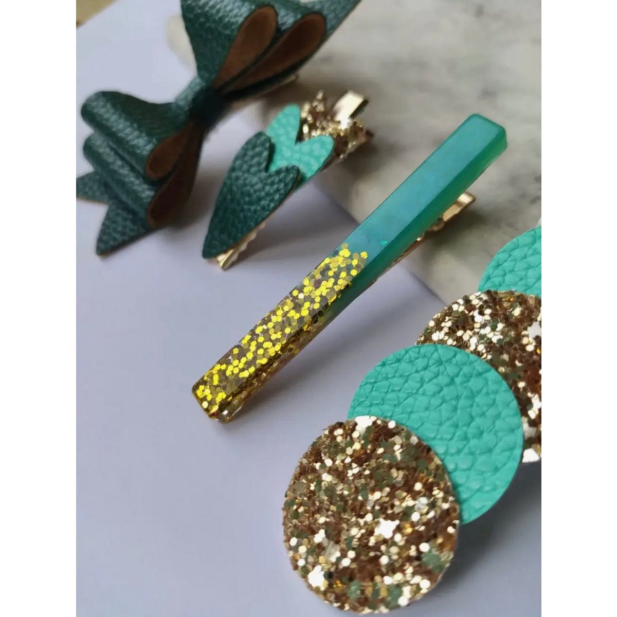 IVY - Set di 4 mollette per capelli