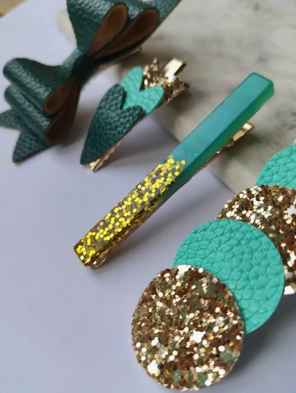 IVY - Set di 4 mollette per capelli