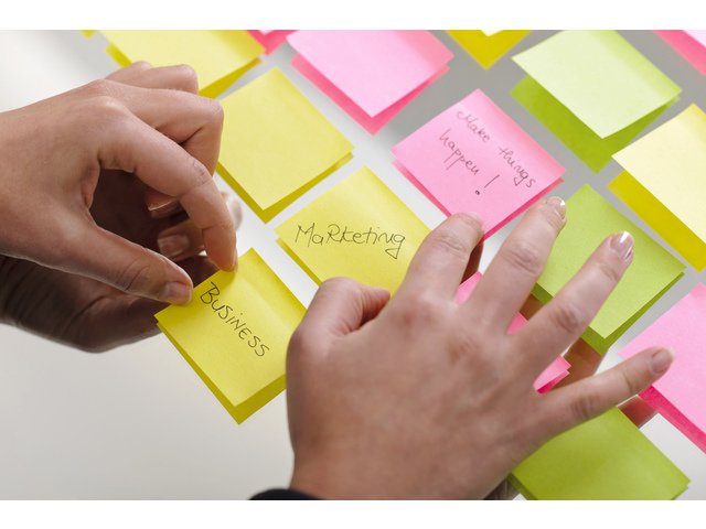 Info notes 75x75mm bright green green 80 sheet