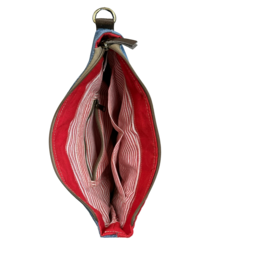 Sac bandoulière femme Sunsa. Sac bandoulière en jean et toile upcyclés. Sac à main style rétro vintage. Sac bandoulière pour femme.