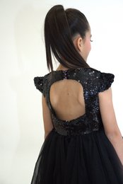 FIONA Ceremony dress Black - Size 150cm (9/10 years)