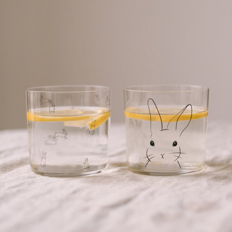 Drikkeglas kanin sort (PU = 4 stk.)