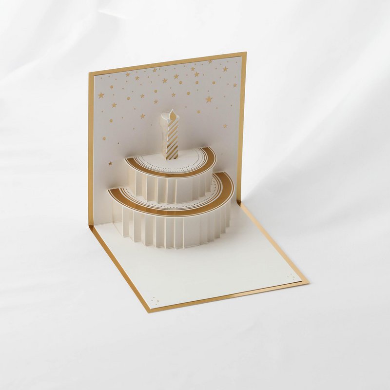 Ordineer verjaardagskaart - 3D Cake Edition | Taart verjaardagskaart