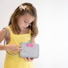 Shoulder bag - Cherry iridescent Cherry