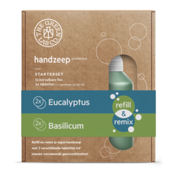 Confezione regalo Tavolette di sapone per le mani – Eucalipto e Basilico