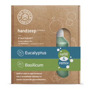 Cadeaubox Handzeep Tabletten – Eucalyptus & Basilicum