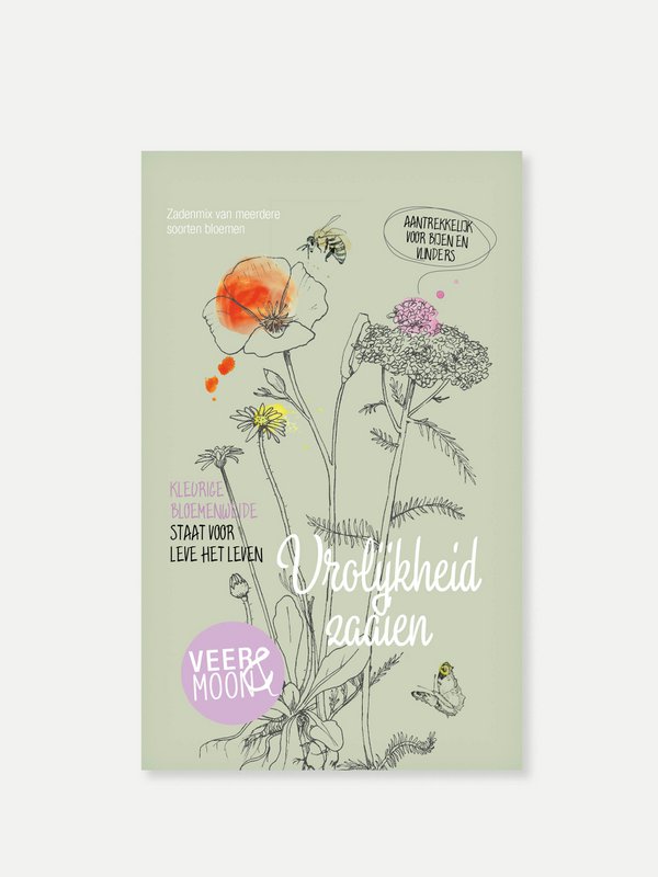 Bloemenzaden 'Vrolijkheid zaaien'