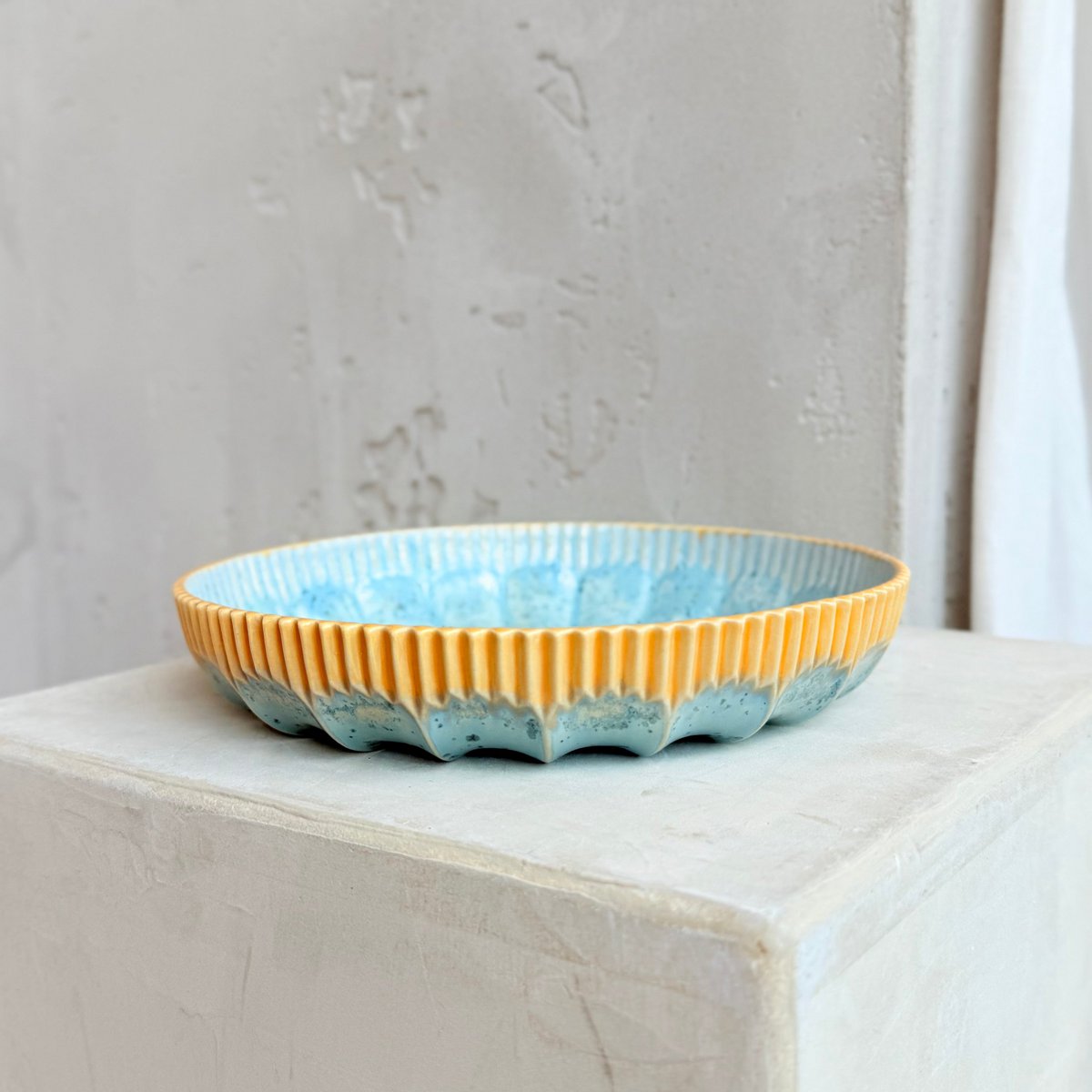 Bloom Plate - Amber Sky