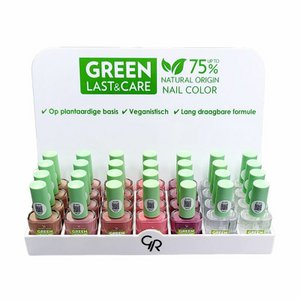 Green Last & Care Nail Color Display – Naturally Beautyful Collection