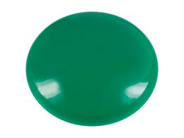 Magnete Westcott verde confezione da 10 pz. Ø 25mmx11,8mm, capsula da 300g: 4-6 fogli da 80gr. carta