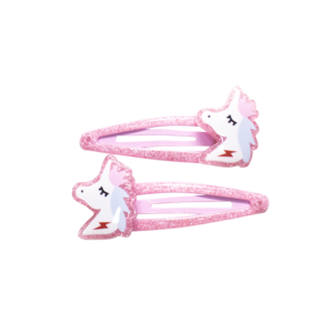 Duo Premium haarspeldjes voor kinderen - Sparkle Sparkling Unicorns
