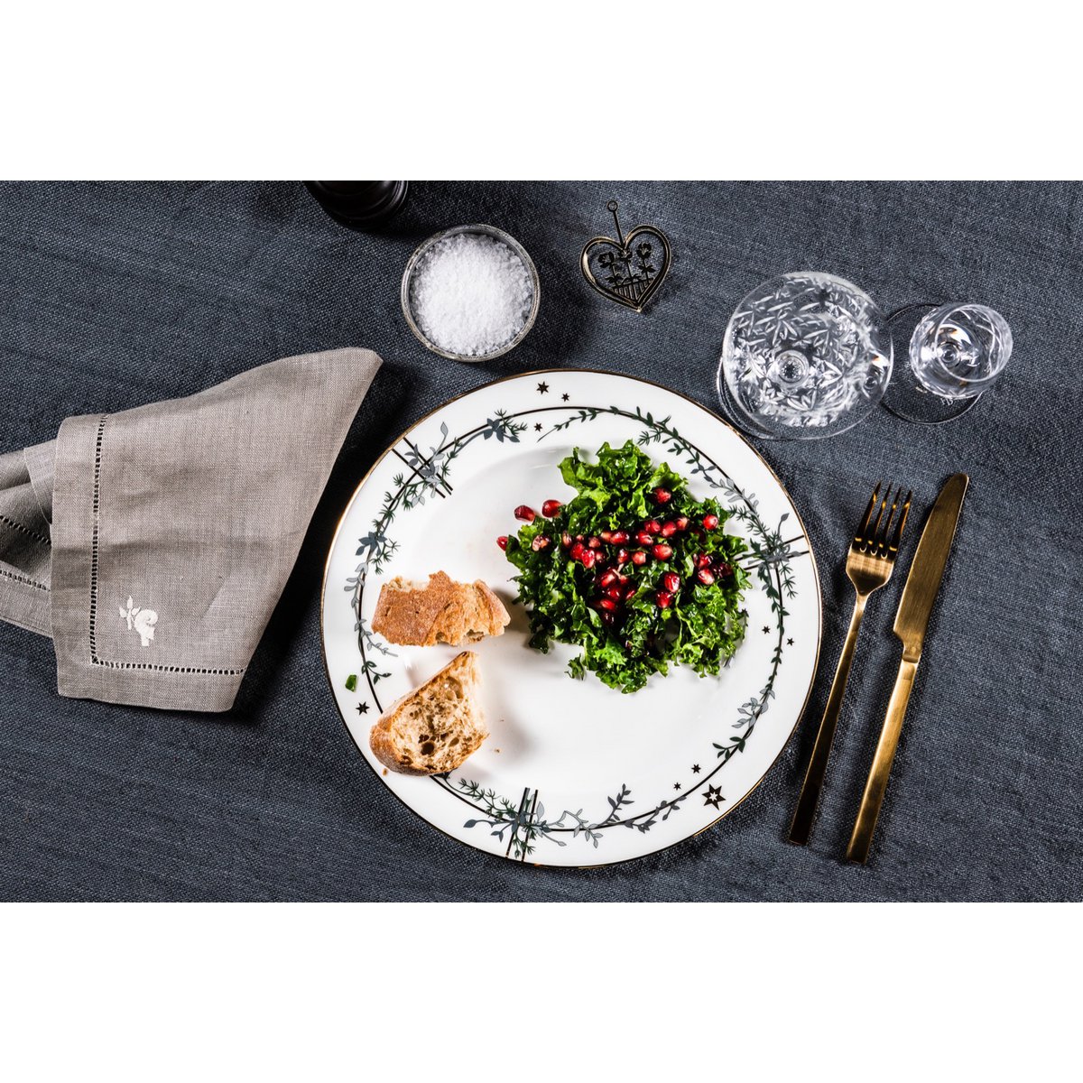 Winter Stars, Dinner Plate, 28 cm