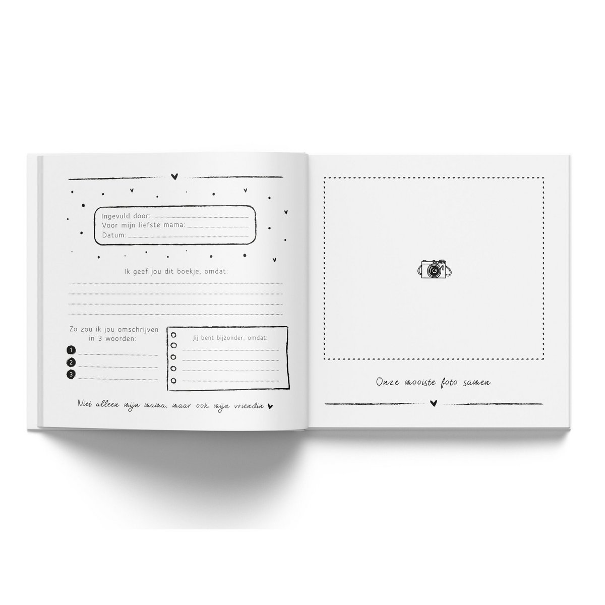 Fyllbooks najdroższa mama wypełnia -broszura