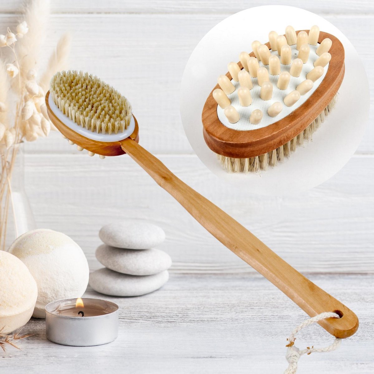 Dualsense Dual Purpose Bath Brush