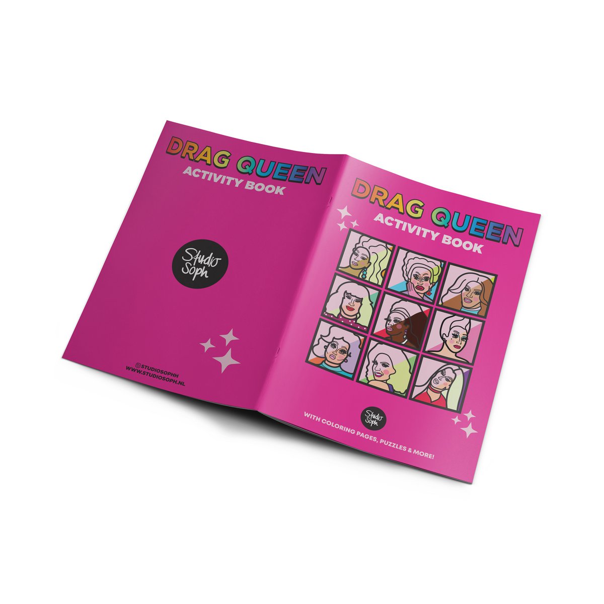Drag Queen Coloring Book