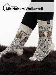 HomeOfSocks Calcetines noruegos "Teddy"