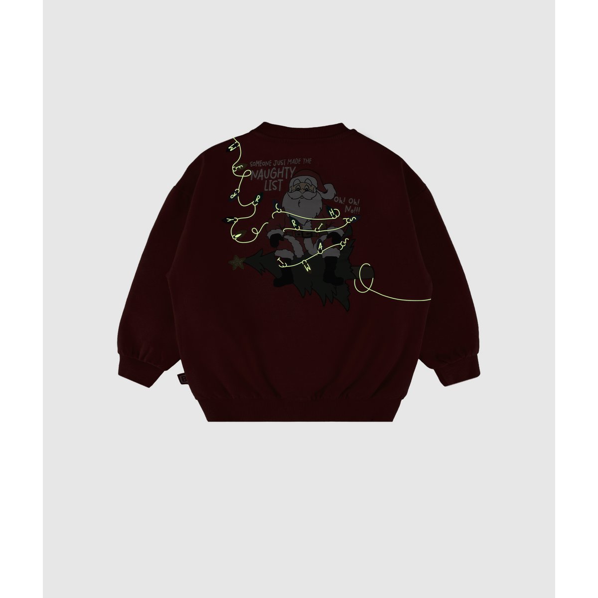 Julesweatshirt - Glow in the Dark