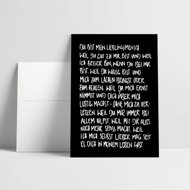 Yndlingsperson/foldekort