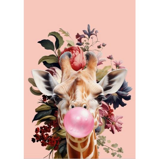 Bæredygtigt kort - Giraff