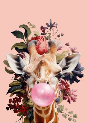Sustainable map - Giraffe