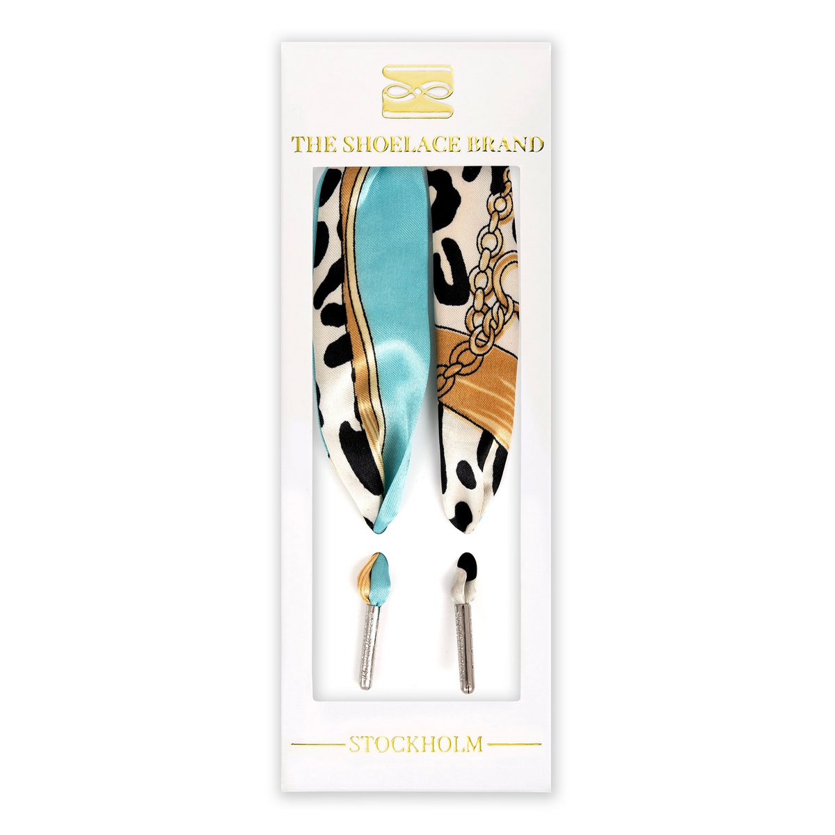 Icon Lightblue Scarf Skosnören