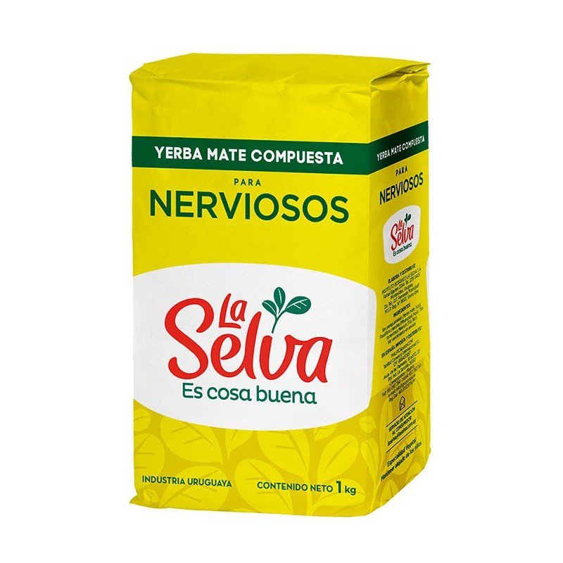 Mieszanka Yerba Mate Na Nerwowy La Selva 1 kg