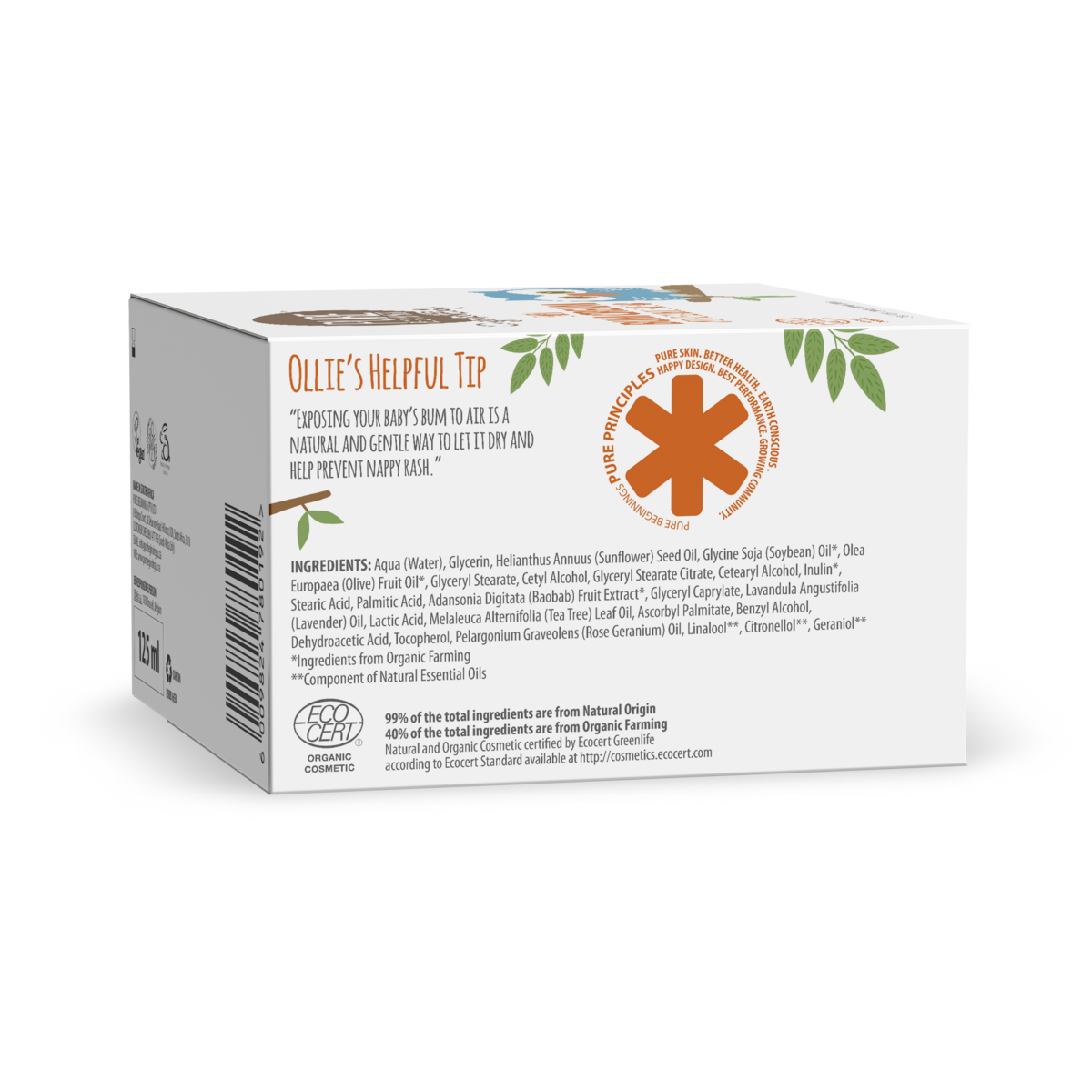 Baby Bum Cream With Organic Boabab