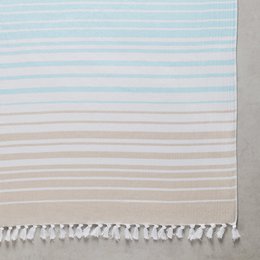Badetuch | Hammam Terry Ombre XL Schnelltrocknend | 90x150cm