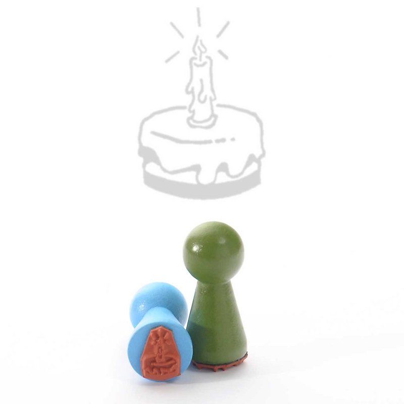 Ministempel · Verjaardagstaart