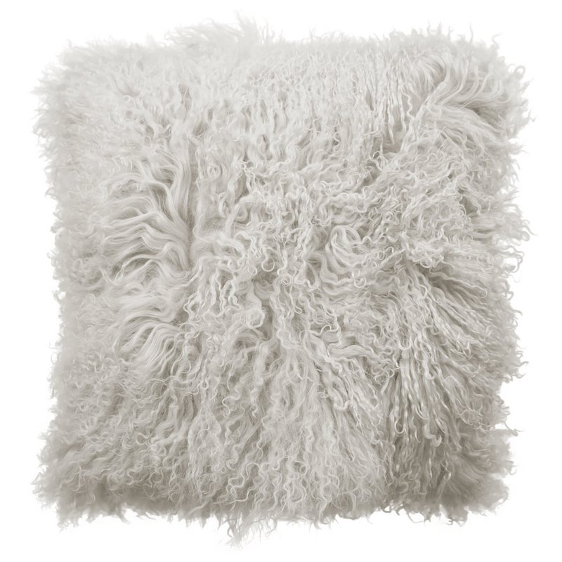 Tibet sheepskin cushion | 15 colors | 45x45cm