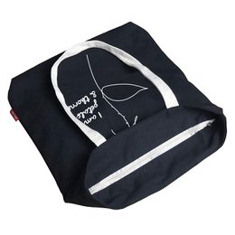 Totebags. Bolso grande modelo "JE SUIS DES PÉTALES ET DES ÉPINES"