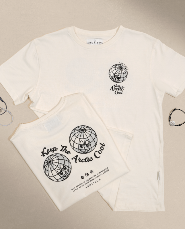 Camiseta Keep it Cool - Blanco - Regalo unisex