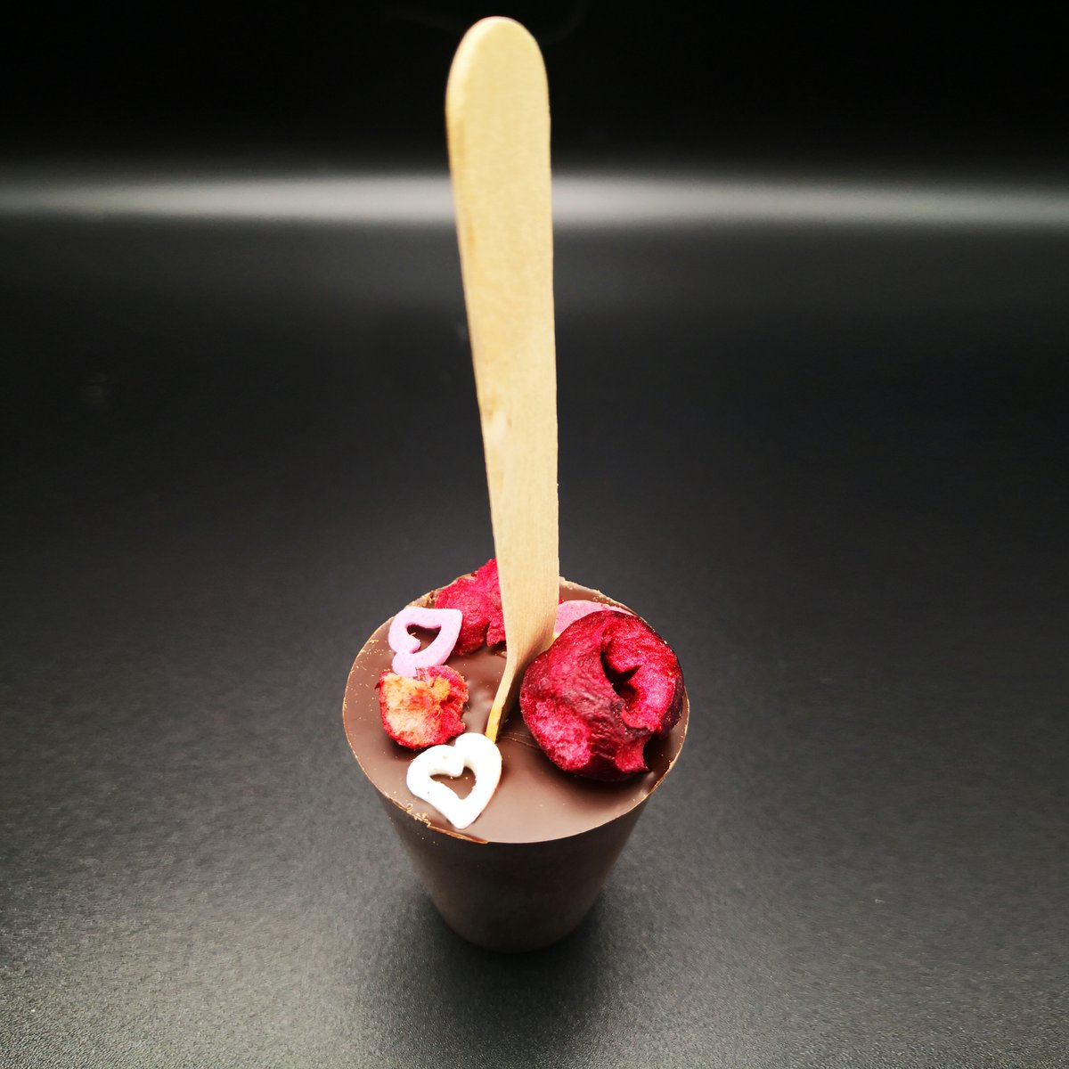 Ritonka drinking chocolate | Bitter Chocolate | cherry | heart 60g