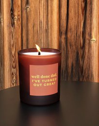 luna | calming lavender + patchouli refillable candle